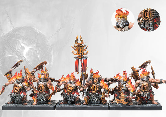 Dweghom: Flame Berserkers/Magma Forged (Dual Kit)