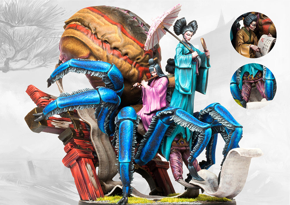 Yoroni - Jorogumo Geisha/Jorogumo Mahatsu (Dual Kit)