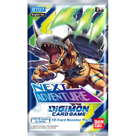 Digimon Card Game: Booster Pack – Next Adventure [BT07]