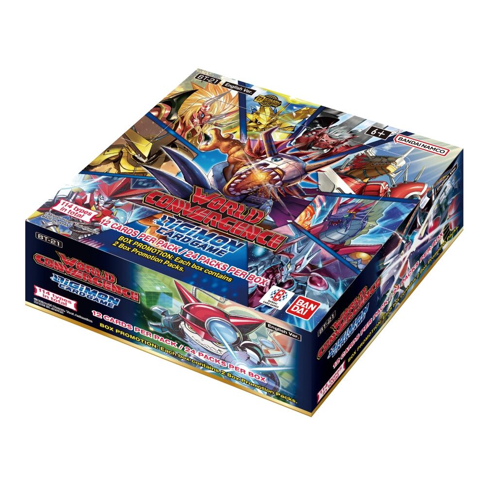 Digimon Vard Game: Booster Box - World Convergence [BT21]