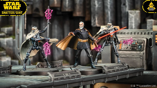Star Wars Shatterpoint: Twice the Pride Count Dooku Squad Pack