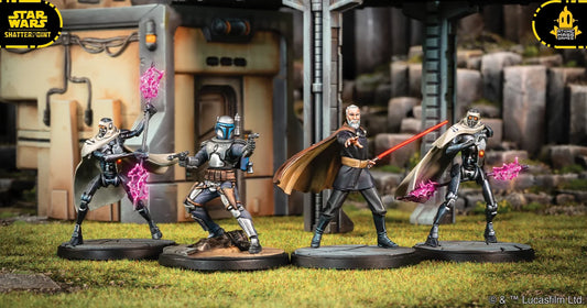 Star Wars Shatterpoint: Twice the Pride Count Dooku Squad Pack