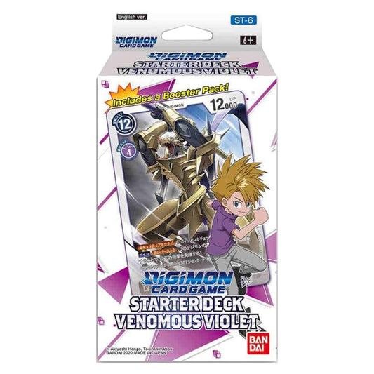 Digimon Card Game: Starter Deck – Venomous Violet [ST-6]